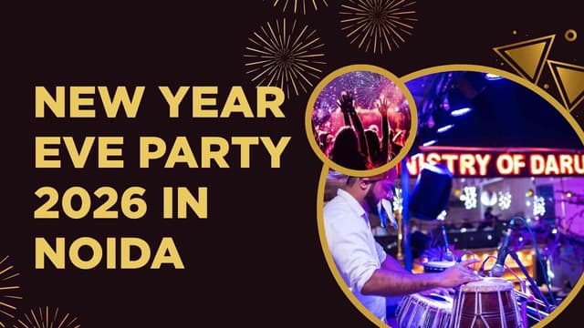 New Year Eve Party 2026 at Ministry of Daru, Noida – Gold & Silver Packages Revealed